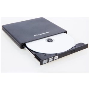 צורב חיצוני שחור Pioneer 8X External DVD Writer