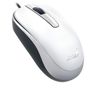 עכבר אופטי Genius DX-110 בצבע לבן