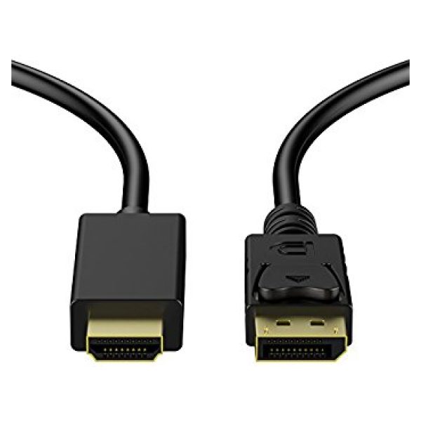 כבל מחיבור DisplayPort לחיבור HDMI באורך 1.8 מטרים Protec DM137