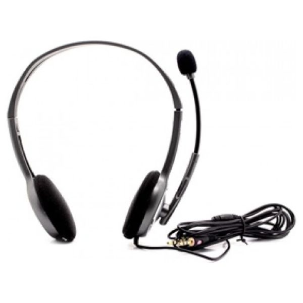 אוזניות + מיקרופון Logitech Stereo Headset H110