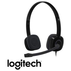 אוזניות + מיקרופון Logitech Stereo Headset H151