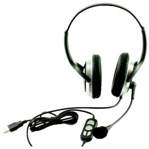אוזניות Gold Touch USB Stereo Headphones With Microphone HYG-850
