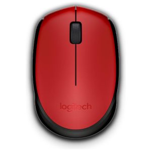 עכבר אלחוטי Logitech M171 Retail - צבע אדום