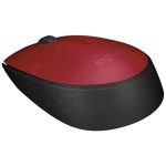 עכבר אלחוטי Logitech M171 Retail - צבע אדום