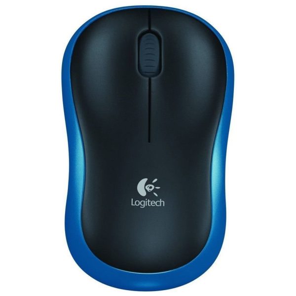 עכבר אלחוטי Logitech Wireless Mouse M185 Blue Retail