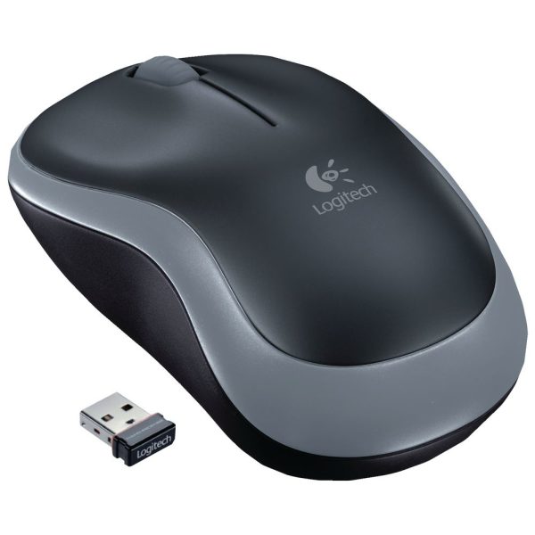 עכבר אלחוטי Logitech Wireless Mouse M185 Gray Retail