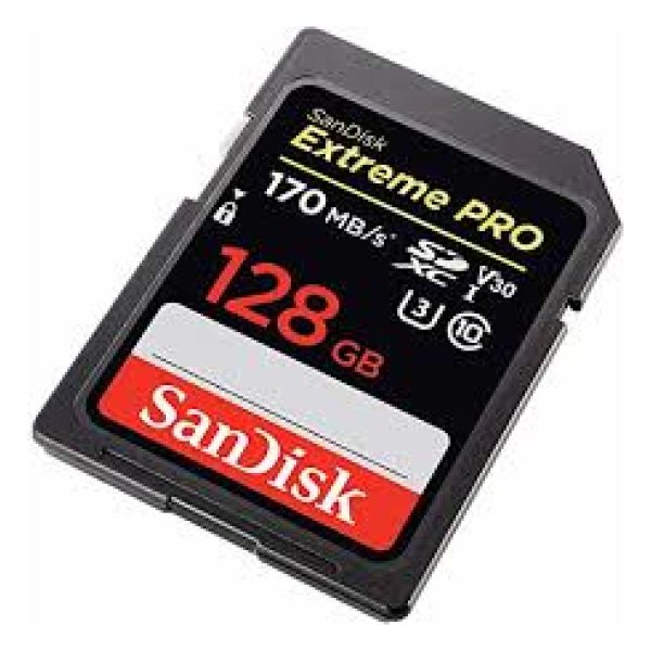 כרטיס זכרון SanDisk Extreme Pro SDXC SDSDXXY-128G
