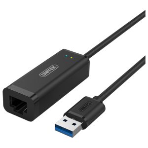 מתאם רשת UNITEK Y-3470 Gigabit מחיבור USB 3.0 לחיבור רשת RJ45