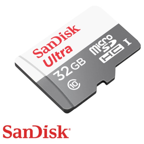 כרטיס זכרון SanDisk Ultra Micro SDHC 32GB SDSQUNS-032G-GN