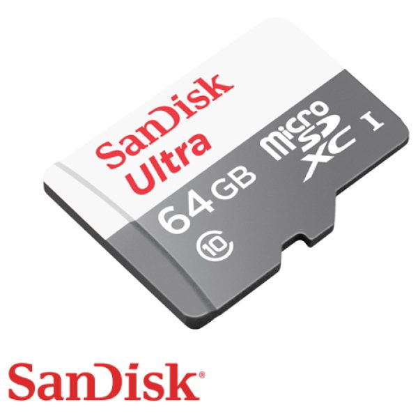 כרטיס זכרון SanDisk Ultra Micro SDXC 64GB SDSQUNS-064G