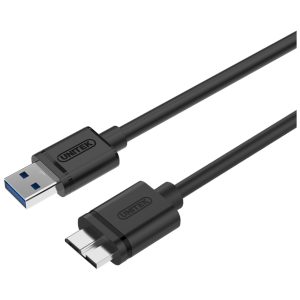 כבל מחיבור USB 3.0 Type-A לחיבורUnitek y-c461bbk Micro B USB 3.0